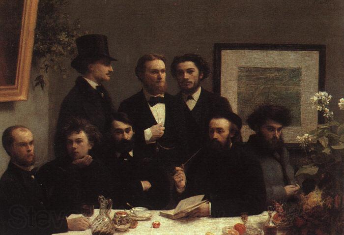 Henri Fantin-Latour The Corner of the Table Germany oil painting art